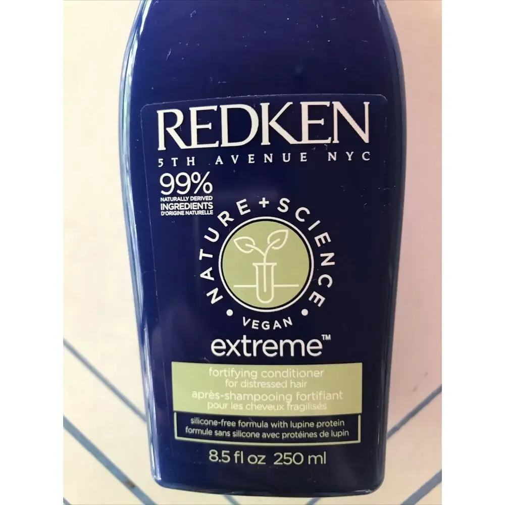 New Redken Extreme Fortifying Conditioner 8.5 fl oz Vegan for Distressed Hair